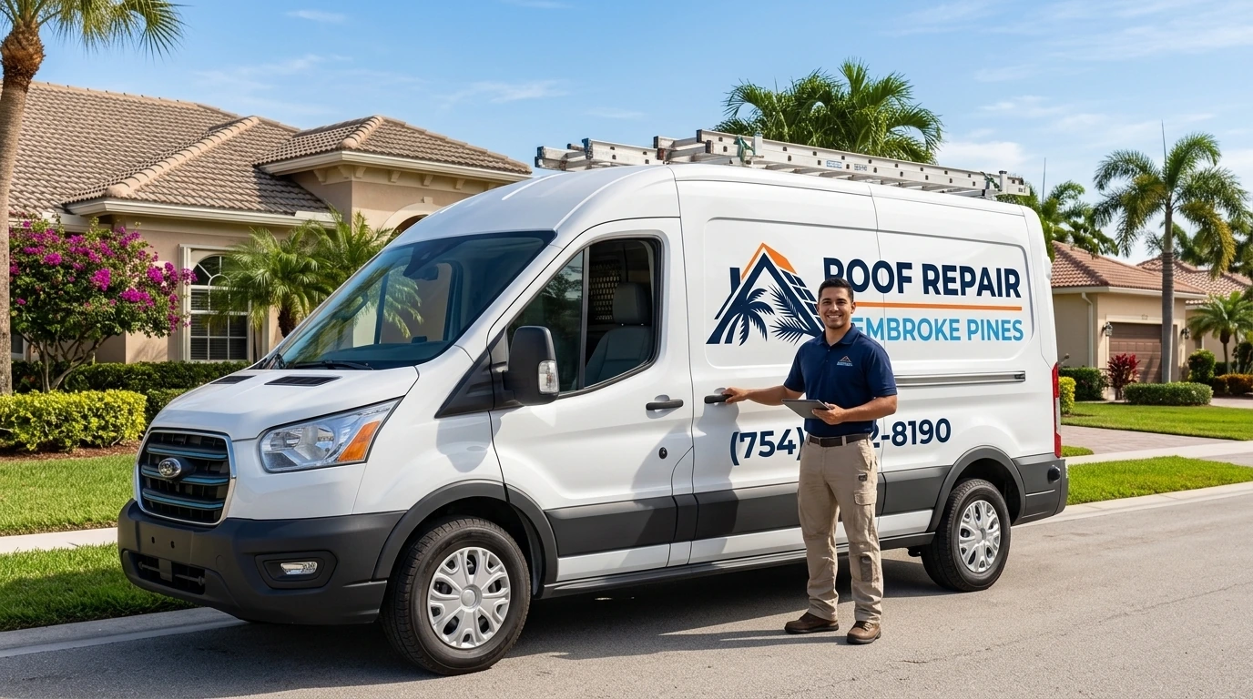 Roof repair service in Pembroke Pines FL